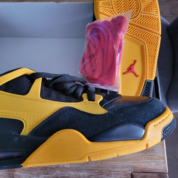 Jordan 4 RM Black/Yellow | Men’s 10.5 | New - Picture 13 of 14